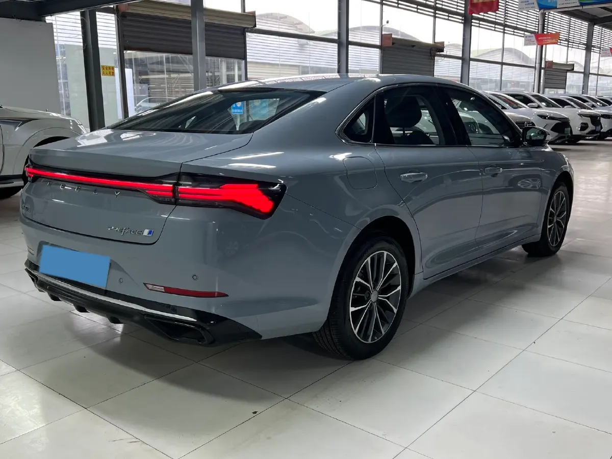 2024 Geely PrefaceL 1.5T 163HP L4 3DHT Hybrid,autocango,china used car exporter,china ev exporter,chinese used car exporter,chinese used ev exporter