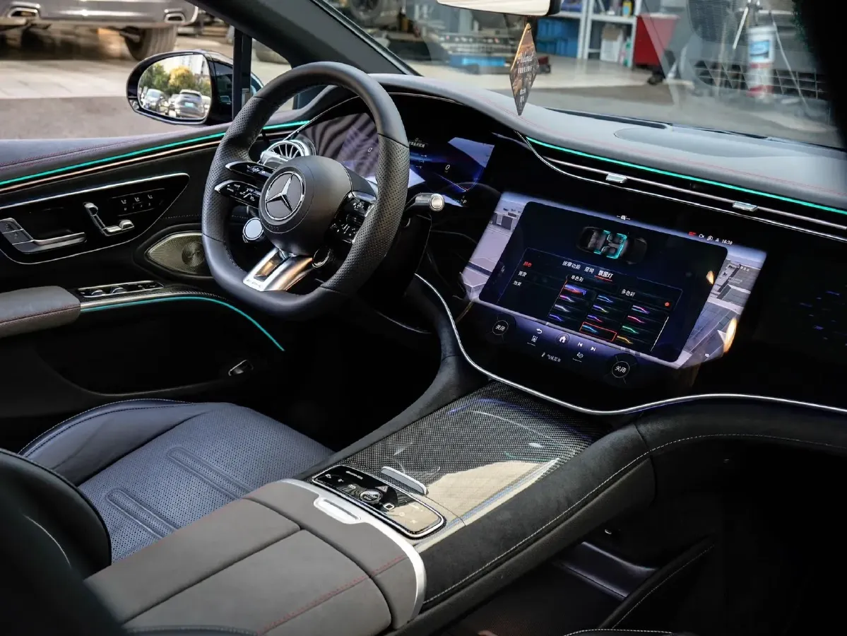 2022 Mercedes-Benz EQS AMG BEV 111.8KWH,autocango,china used car exporter,china ev exporter,chinese used car exporter,chinese used ev exporter