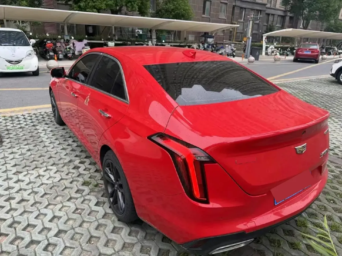 2023 Cadillac CT4 2.0T 237HP L4 8AT,autocango,china used car exporter,china ev exporter,chinese used car exporter,chinese used ev exporter