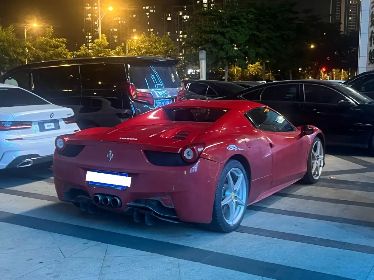 2013 Ferrari 458 4.5L 570HP V8 7DCT,autocango,china used car exporter,china ev exporter,chinese used car exporter,chinese used ev exporter