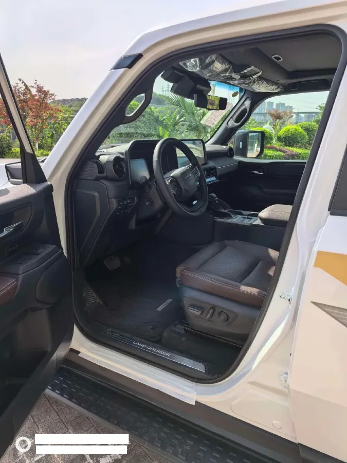 2025 Toyota Land Cruiser Prado 2.4T 282HP L4 8AT Hybrid 5.1KWH,autocango,china used car exporter,china ev exporter,chinese used car exporter,chinese used ev exporter