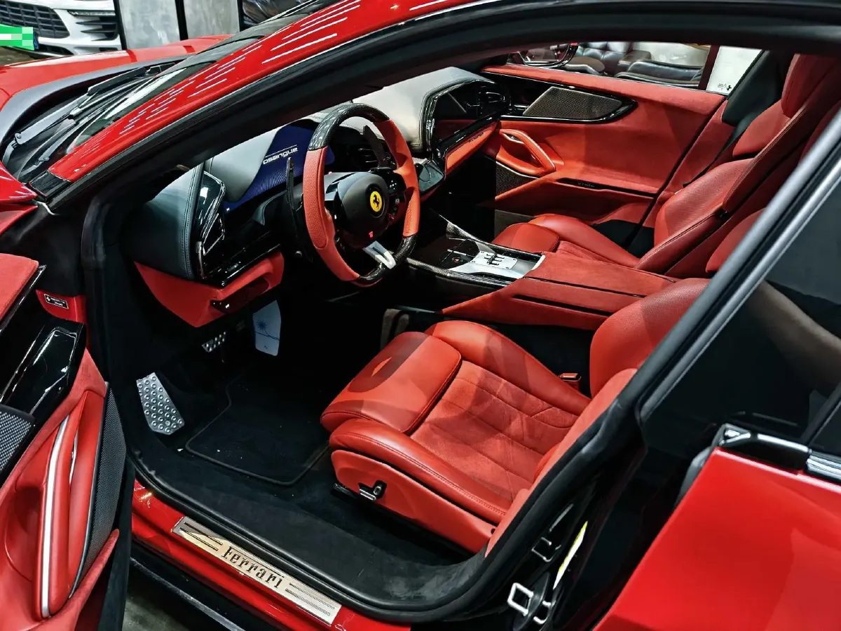 2023 Ferrari Purosangue 6.5L 725HP V12 8DCT,autocango,china used car exporter,china ev exporter,chinese used car exporter,chinese used ev exporter