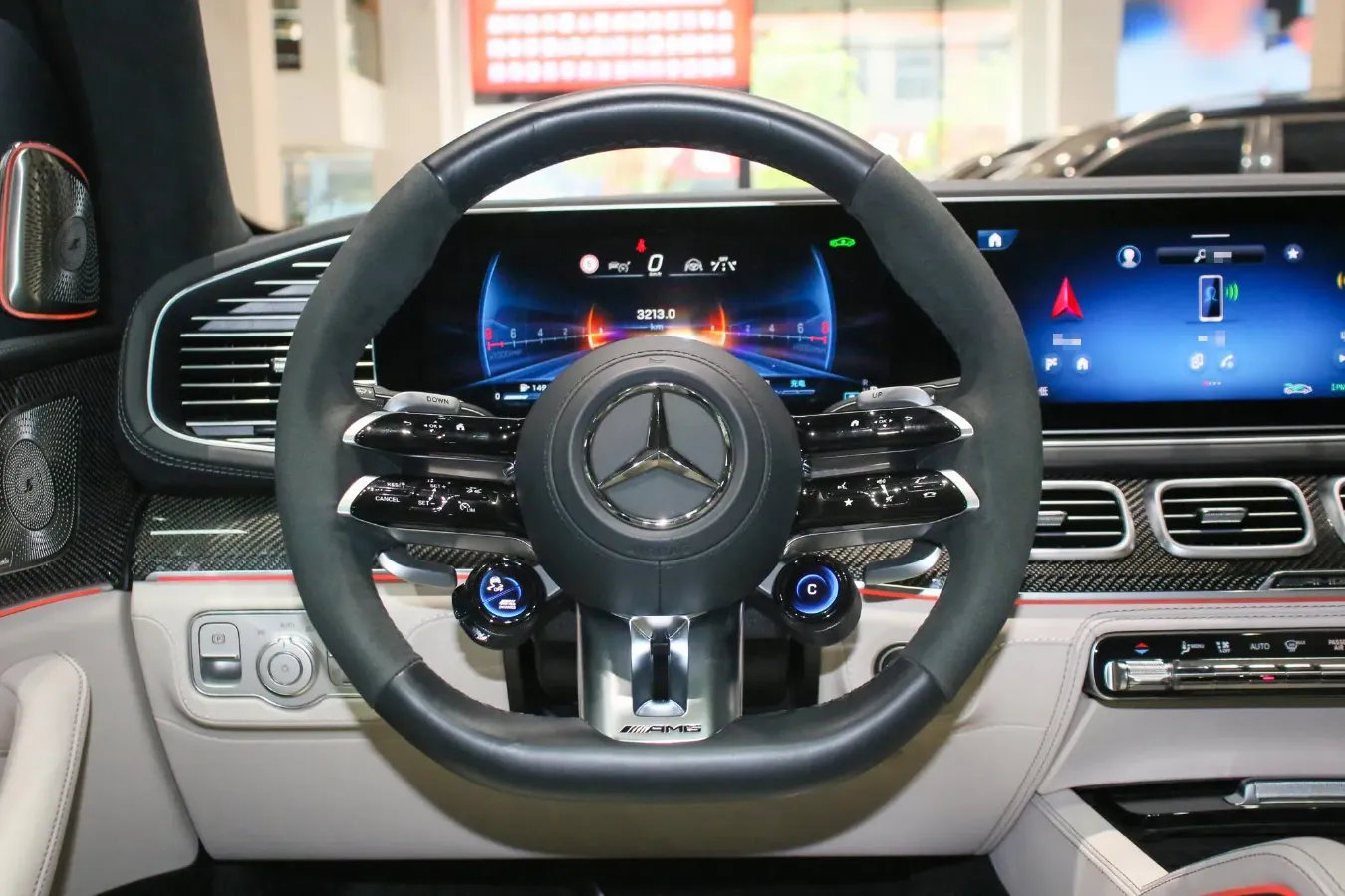 2024 Mercedes-Benz GLS AMG 4.0T 612HP V8 9AT,autocango,china used car exporter,china ev exporter,chinese used car exporter,chinese used ev exporter