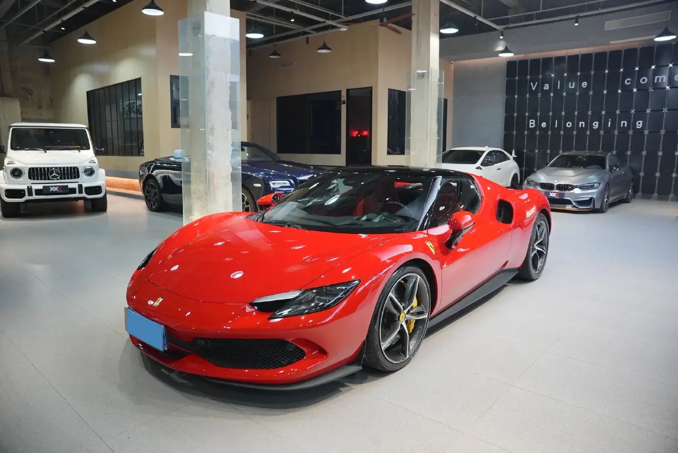 2021 Ferrari 296 3.0T 663HP V6 8DCT PHEV 7.45KWH