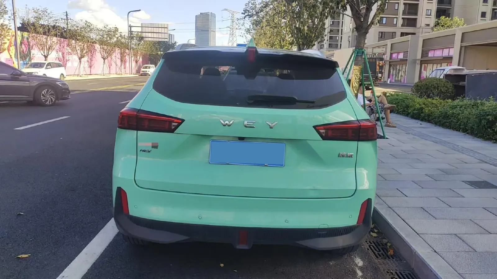 2021 WEY Macchiato DHT 1.5L 102HP L4 2DHT Hybrid 1.7KWH,autocango,china used car exporter,china ev exporter,chinese used car exporter,chinese used ev exporter