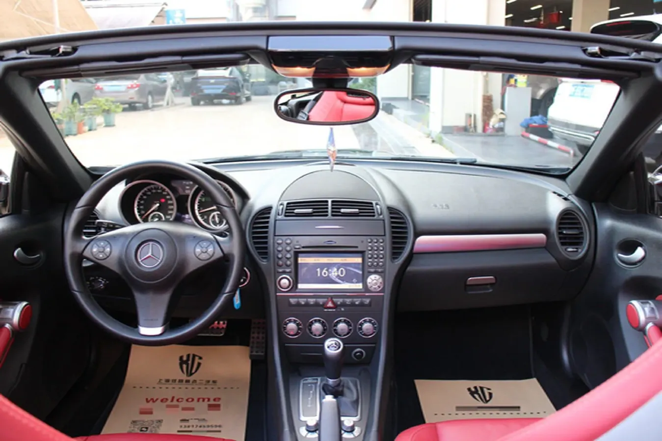 2009 Mercedes-Benz SLK Class 3.0L 231HP V6 7AT,autocango,china used car exporter,china ev exporter,chinese used car exporter,chinese used ev exporter