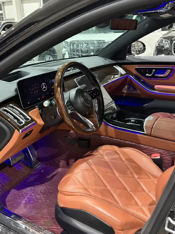 2021 Mercedes-Benz Maybach S Class 3.0T 367HP L6 9AT,autocango,china used car exporter,china ev exporter,chinese used car exporter,chinese used ev exporter