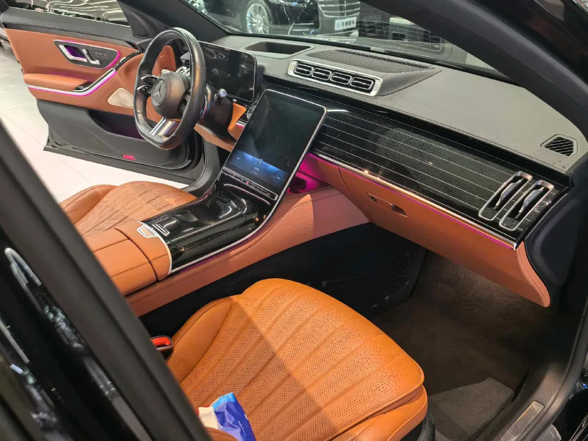 2022 Mercedes-Benz S Class 2.5T 367HP L6 9AT,autocango,china used car exporter,china ev exporter,chinese used car exporter,chinese used ev exporter