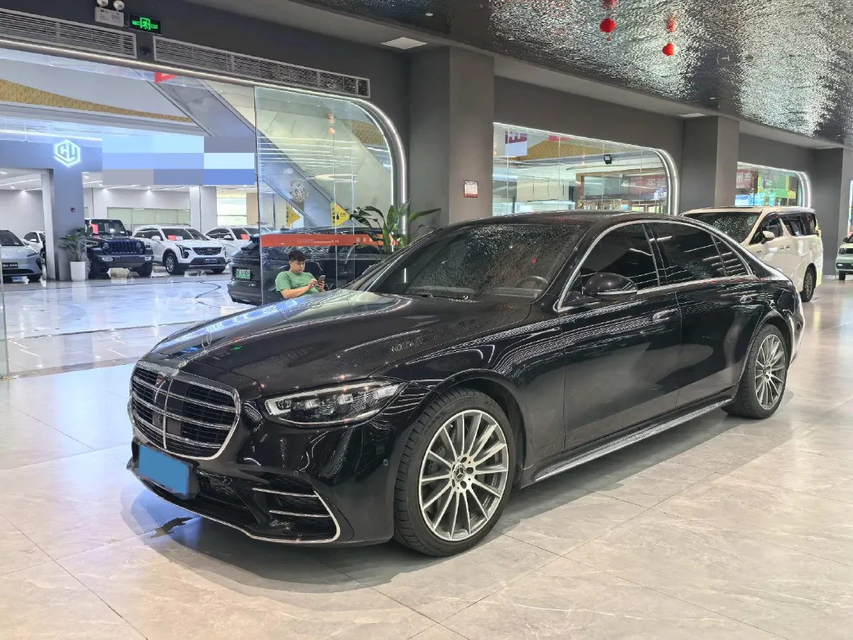 2022 Mercedes-Benz S Class 2.5T 367HP L6 9AT,autocango,china used car exporter,china ev exporter,chinese used car exporter,chinese used ev exporter