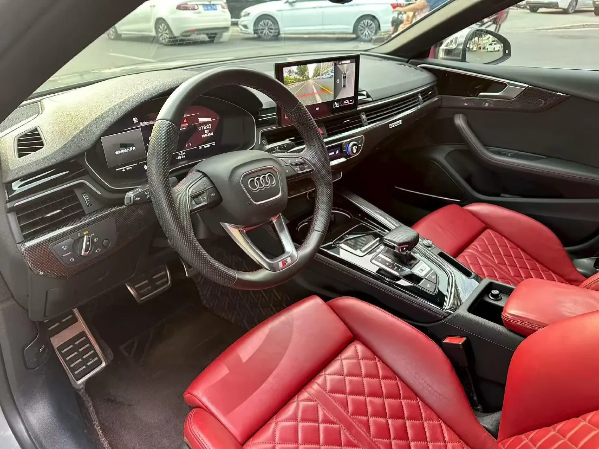 2022 Audi S5 3.0T 354HP V6 8AT,autocango,china used car exporter,china ev exporter,chinese used car exporter,chinese used ev exporter