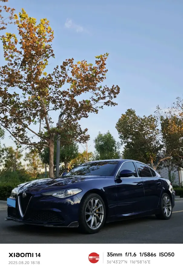 2018 Alfa Romeo Giulia 2.0T 200HP L4 8AT