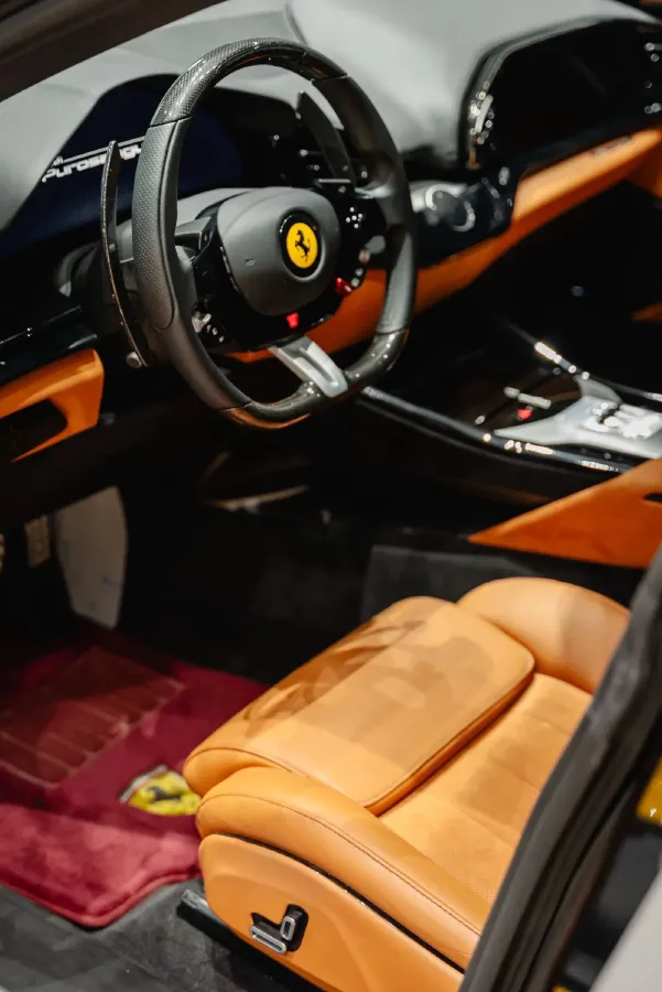 2023 Ferrari Purosangue 6.5L 725HP V12 8DCT,autocango,china used car exporter,china ev exporter,chinese used car exporter,chinese used ev exporter