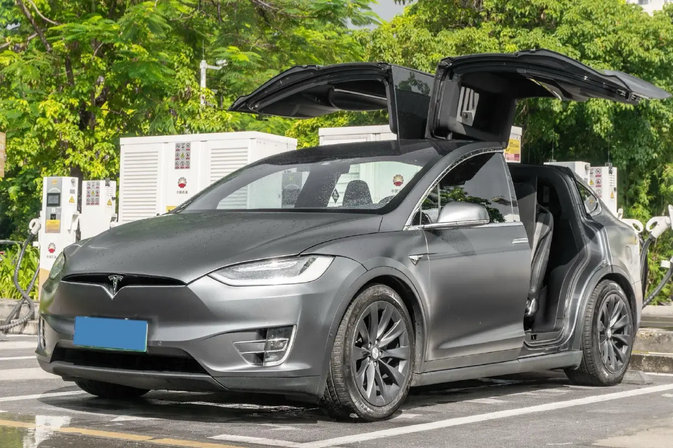 2016 Tesla Model X BEV 75KWH