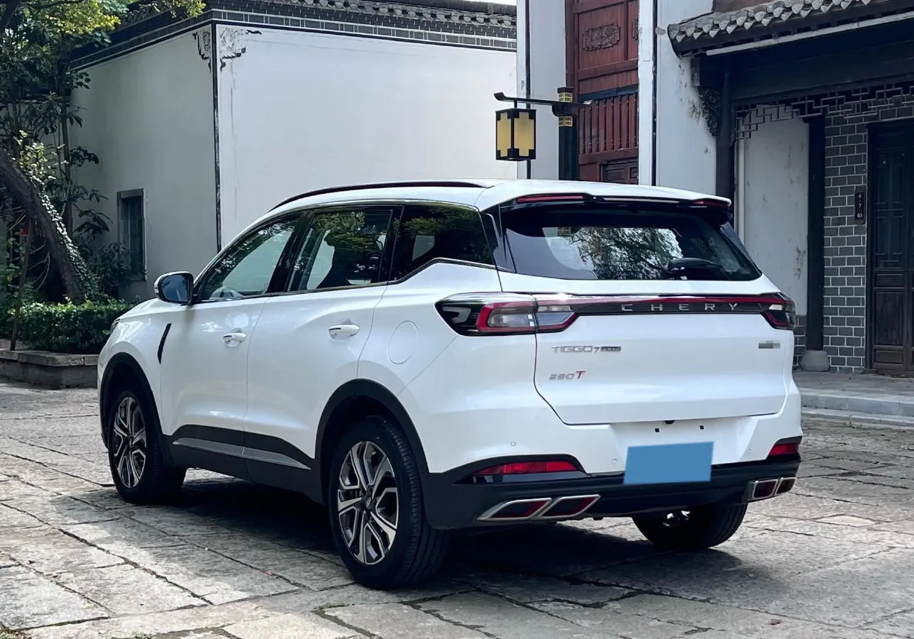 2023 Chery Tiggo 7 Plus 1.6T 197HP L4 7DCT,autocango,china used car exporter,china ev exporter,chinese used car exporter,chinese used ev exporter
