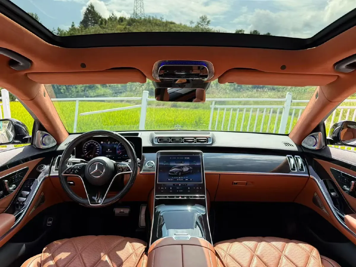 2022 Mercedes-Benz Maybach S Class 3.0T 367HP L6 9AT,autocango,china used car exporter,china ev exporter,chinese used car exporter,chinese used ev exporter