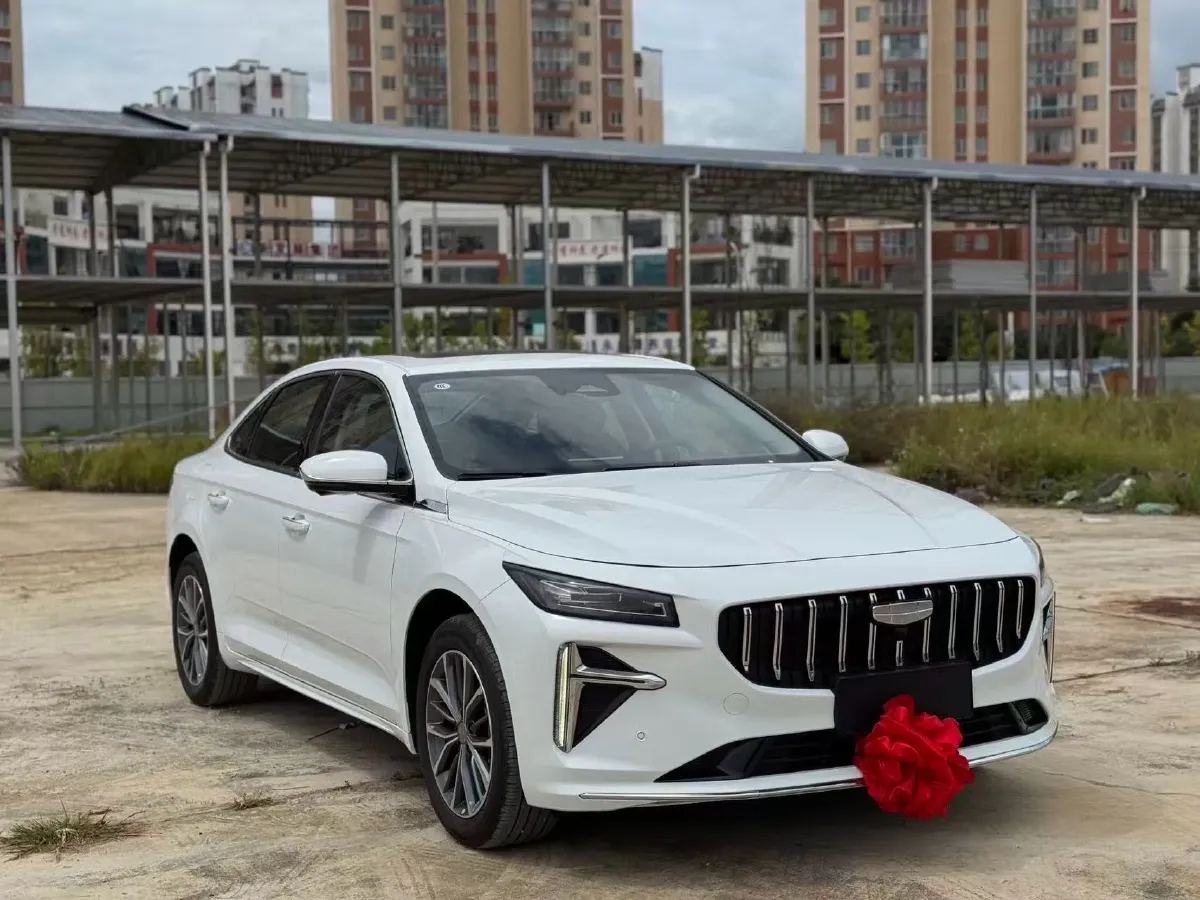 2024 Geely PrefaceL 1.5T 163HP L4 3DHT Hybrid,autocango,china used car exporter,china ev exporter,chinese used car exporter,chinese used ev exporter