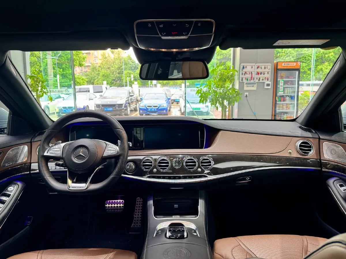 2015 Mercedes-Benz S AMG 5.5T 585HP V8 7AT,autocango,china used car exporter,china ev exporter,chinese used car exporter,chinese used ev exporter