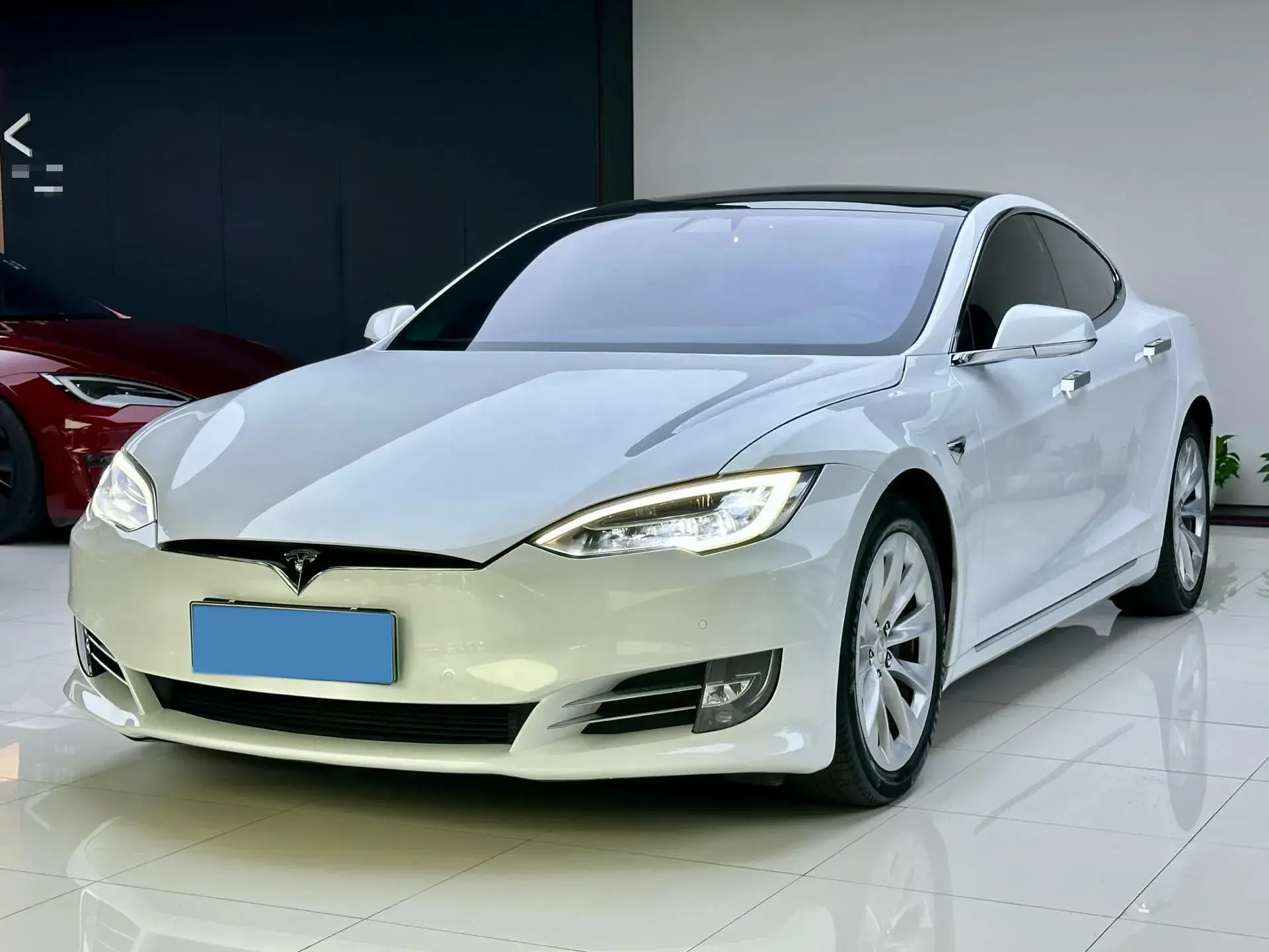 2021 TESLA MODEL view 1
