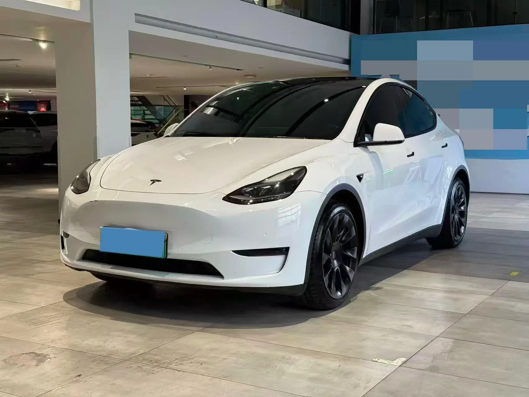 2021 TESLA MODEL view 1