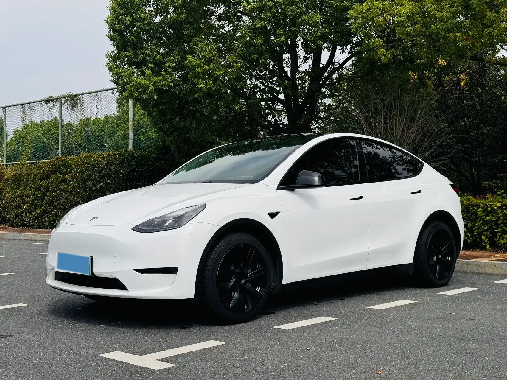 2021 TESLA MODEL view 1
