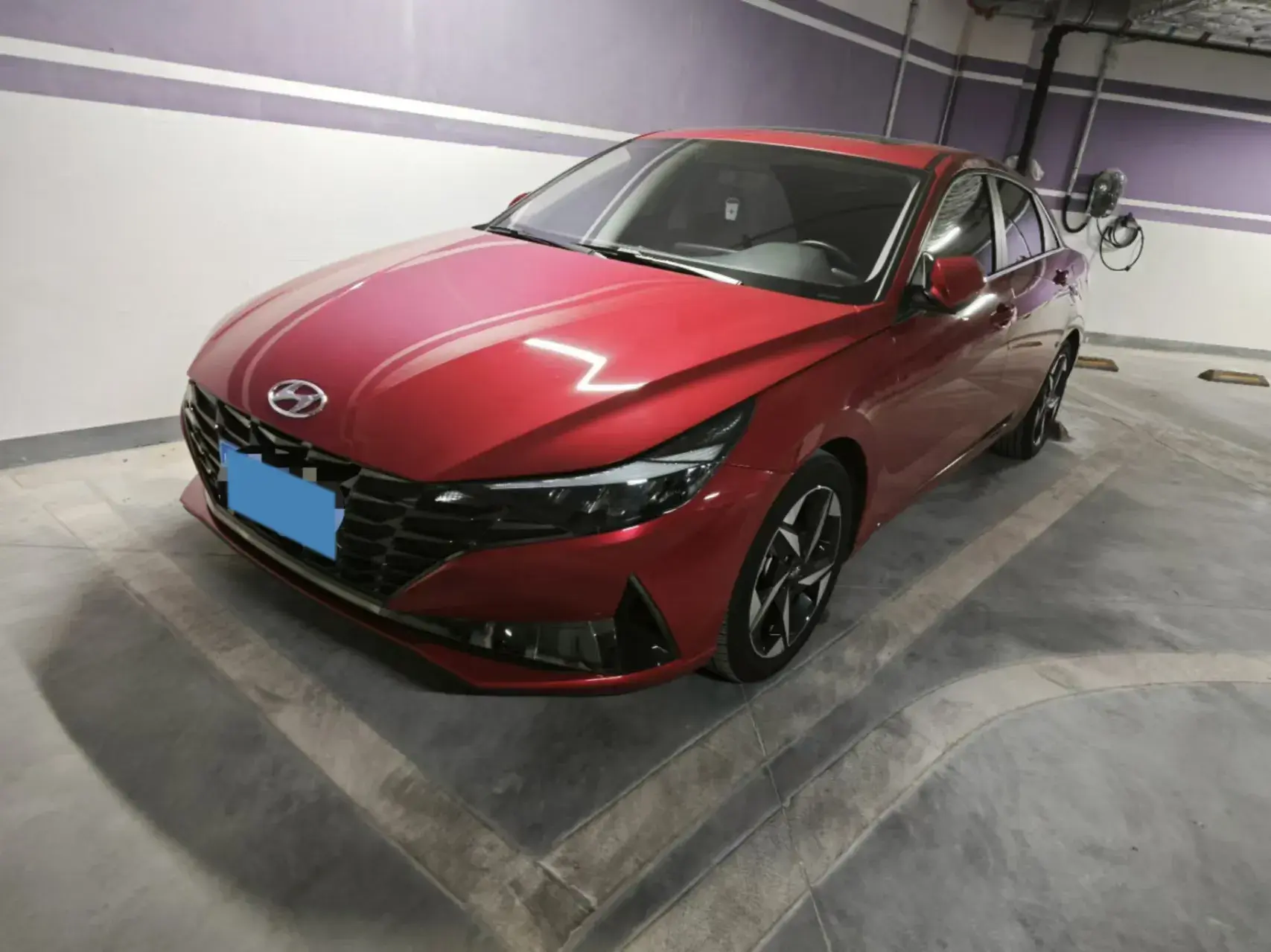 2021 HYUNDAI ELANTRA view 1