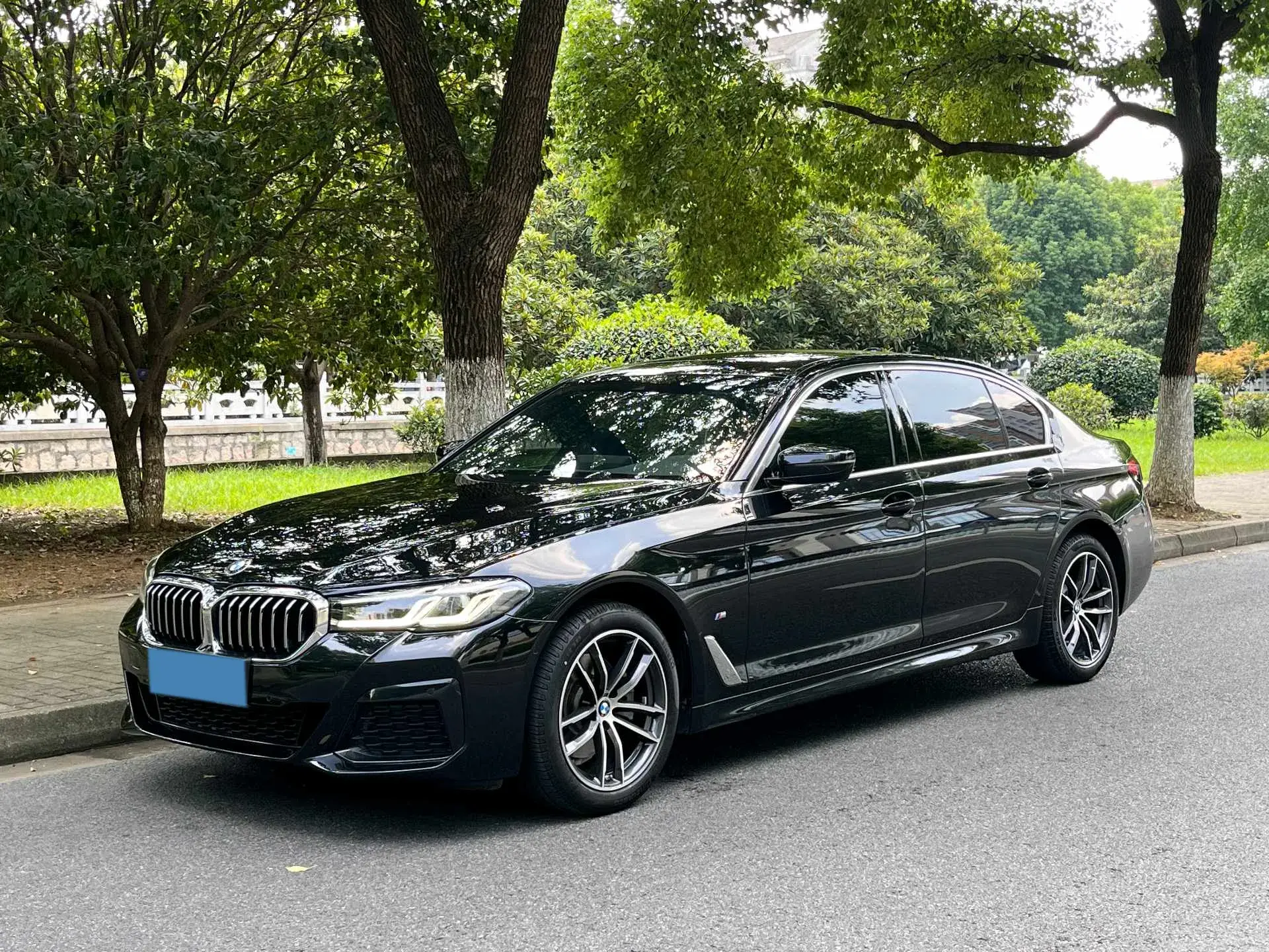 2021 BMW 5 view 1