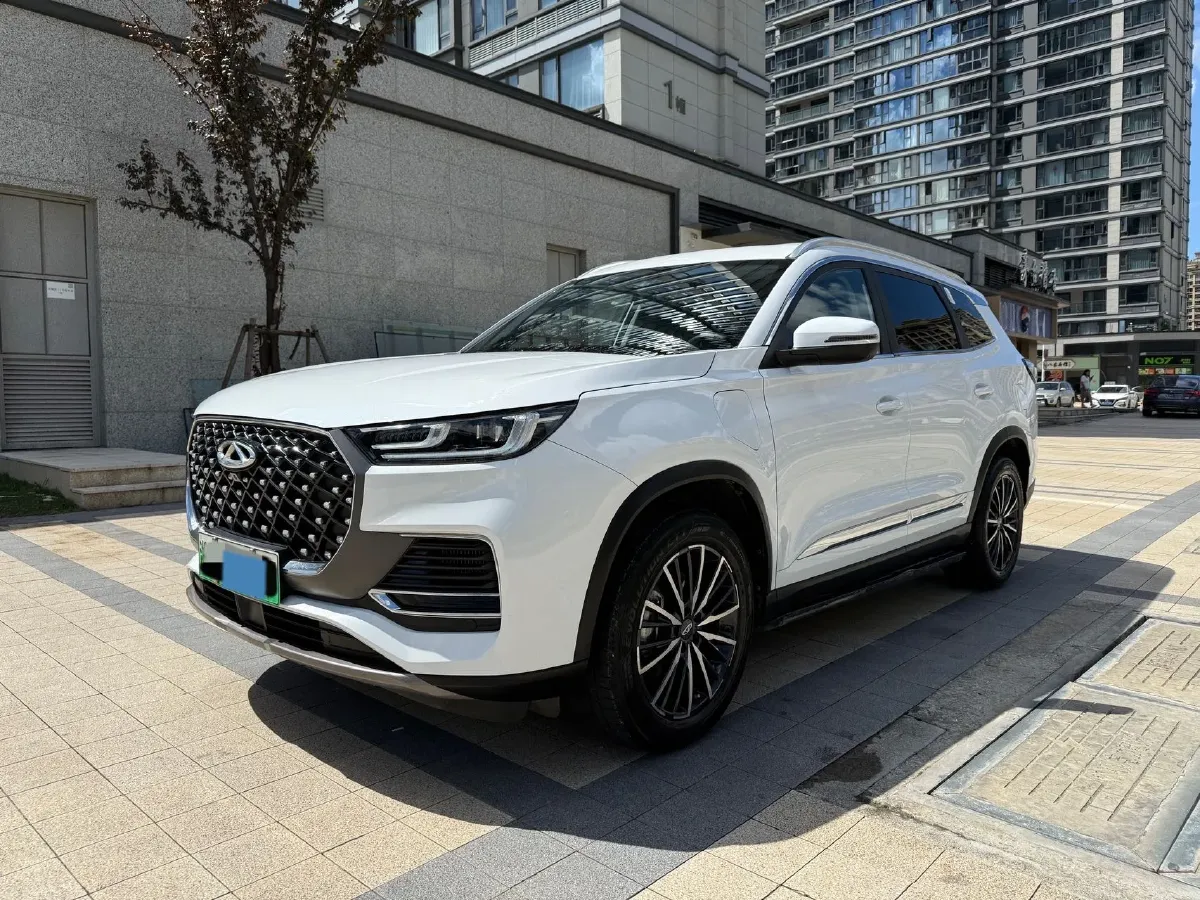 2022 Chery Tiggo 8 Plus e+ 1.5T 156HP L4 3DHT PHEV 19.27KWH,autocango,china used car exporter,china ev exporter,chinese used car exporter,chinese used ev exporter