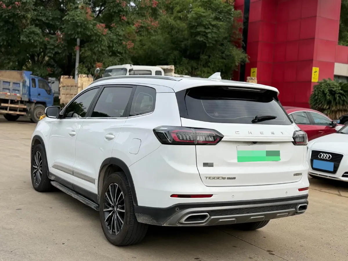 2022 Chery Tiggo 8 Plus e+ 1.5T 156HP L4 3DHT PHEV 19.27KWH,autocango,china used car exporter,china ev exporter,chinese used car exporter,chinese used ev exporter