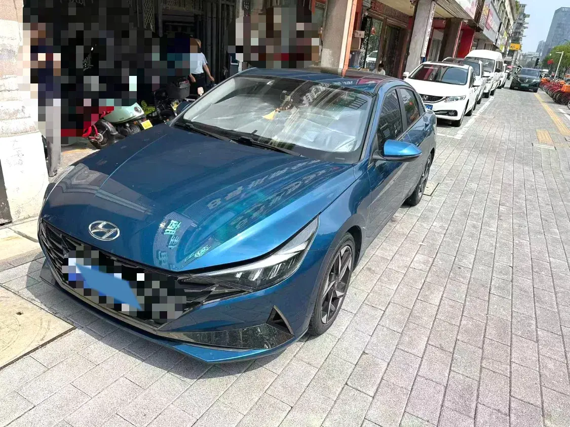 2021 HYUNDAI ELANTRA view 1