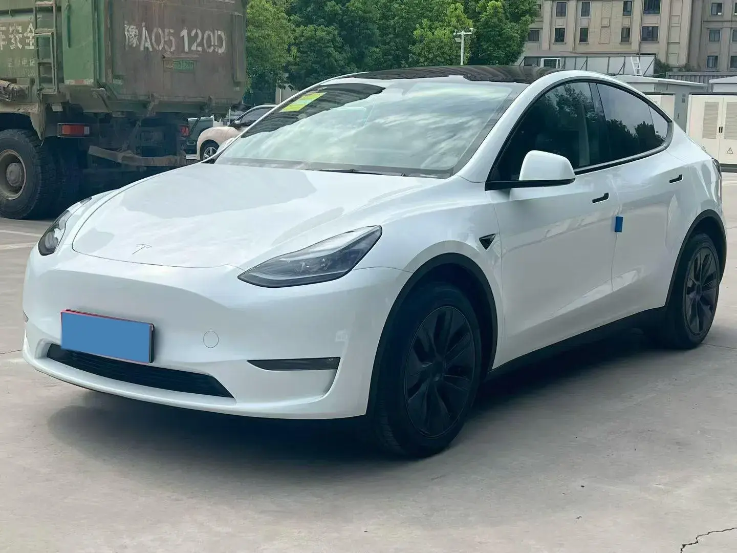 2021 TESLA MODEL view 1