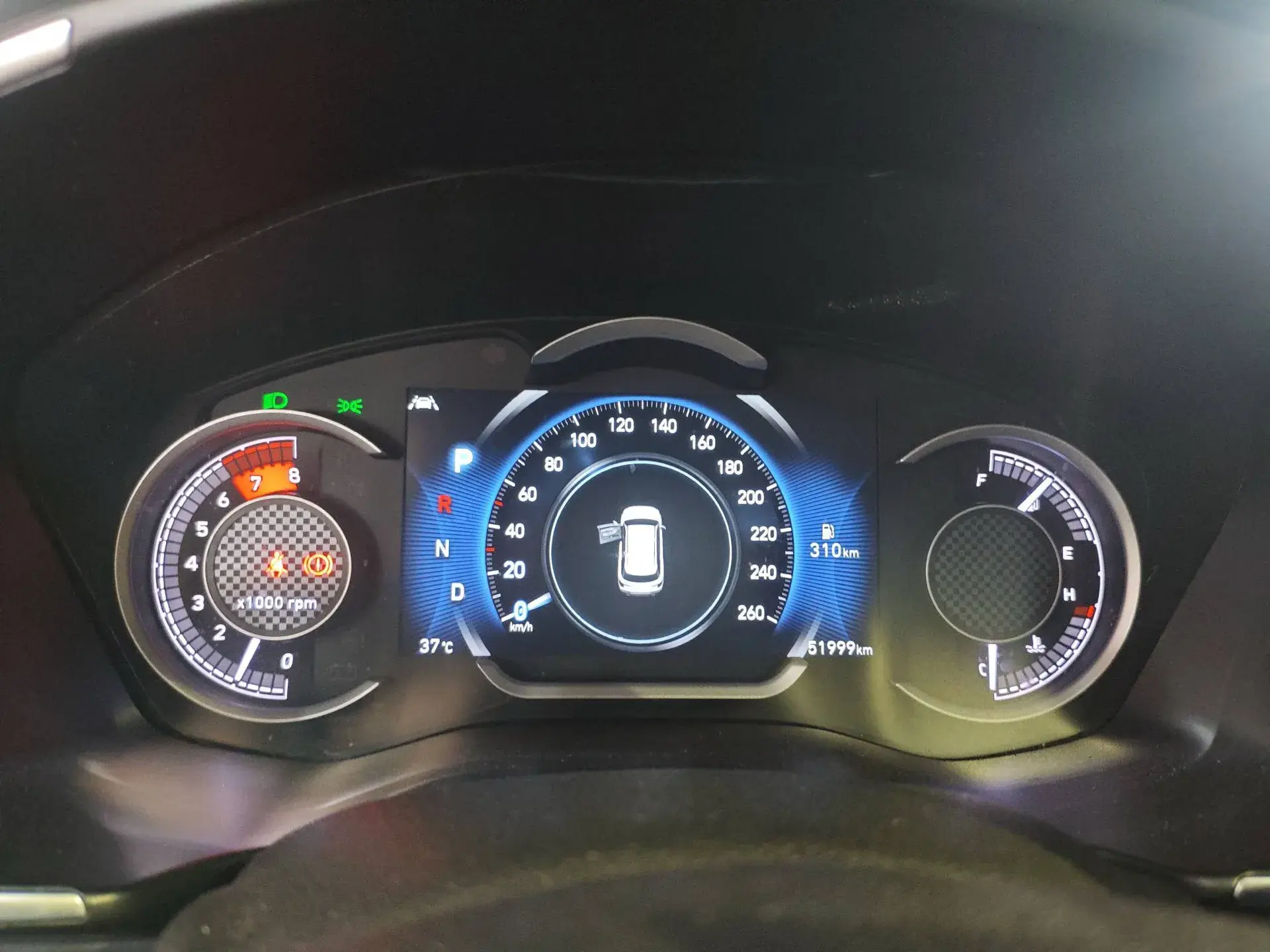 2019 HYUNDAI SANTAFE thumbnail 3