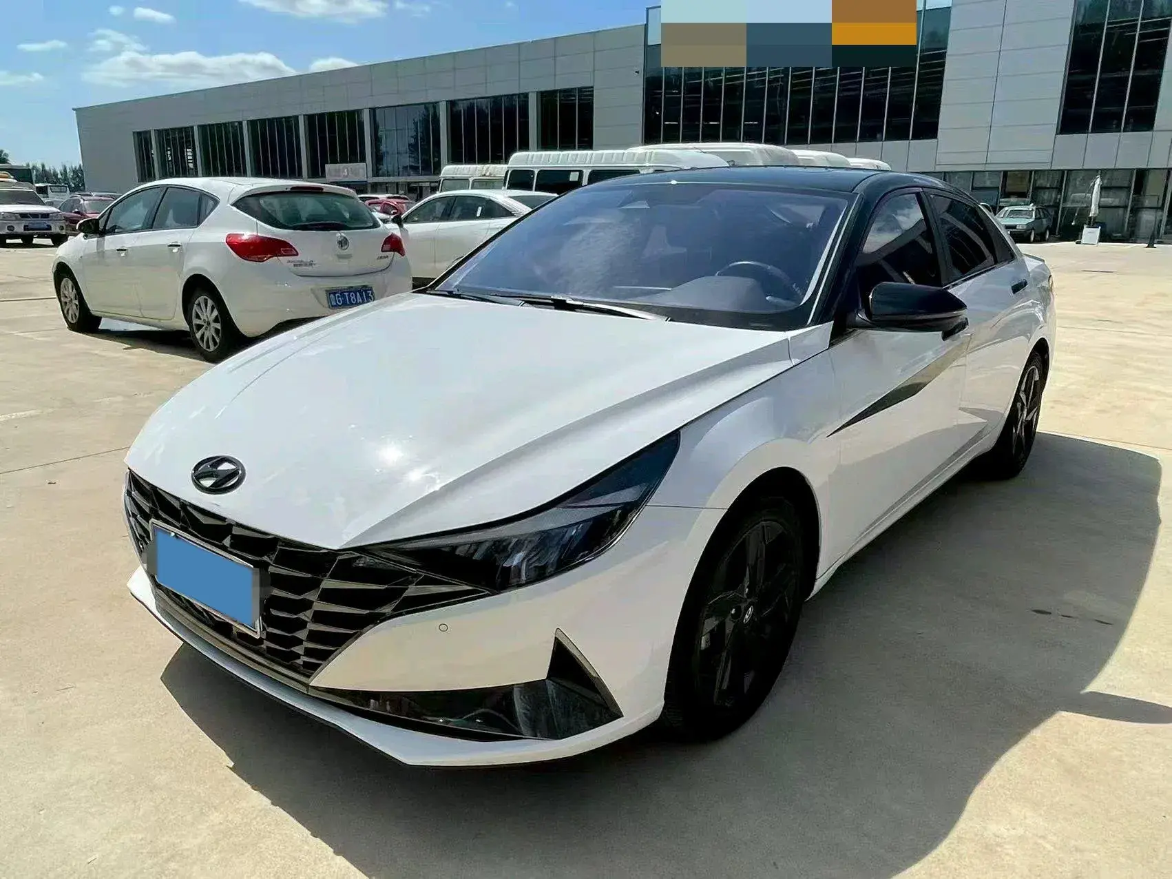 2021 HYUNDAI ELANTRA view 1