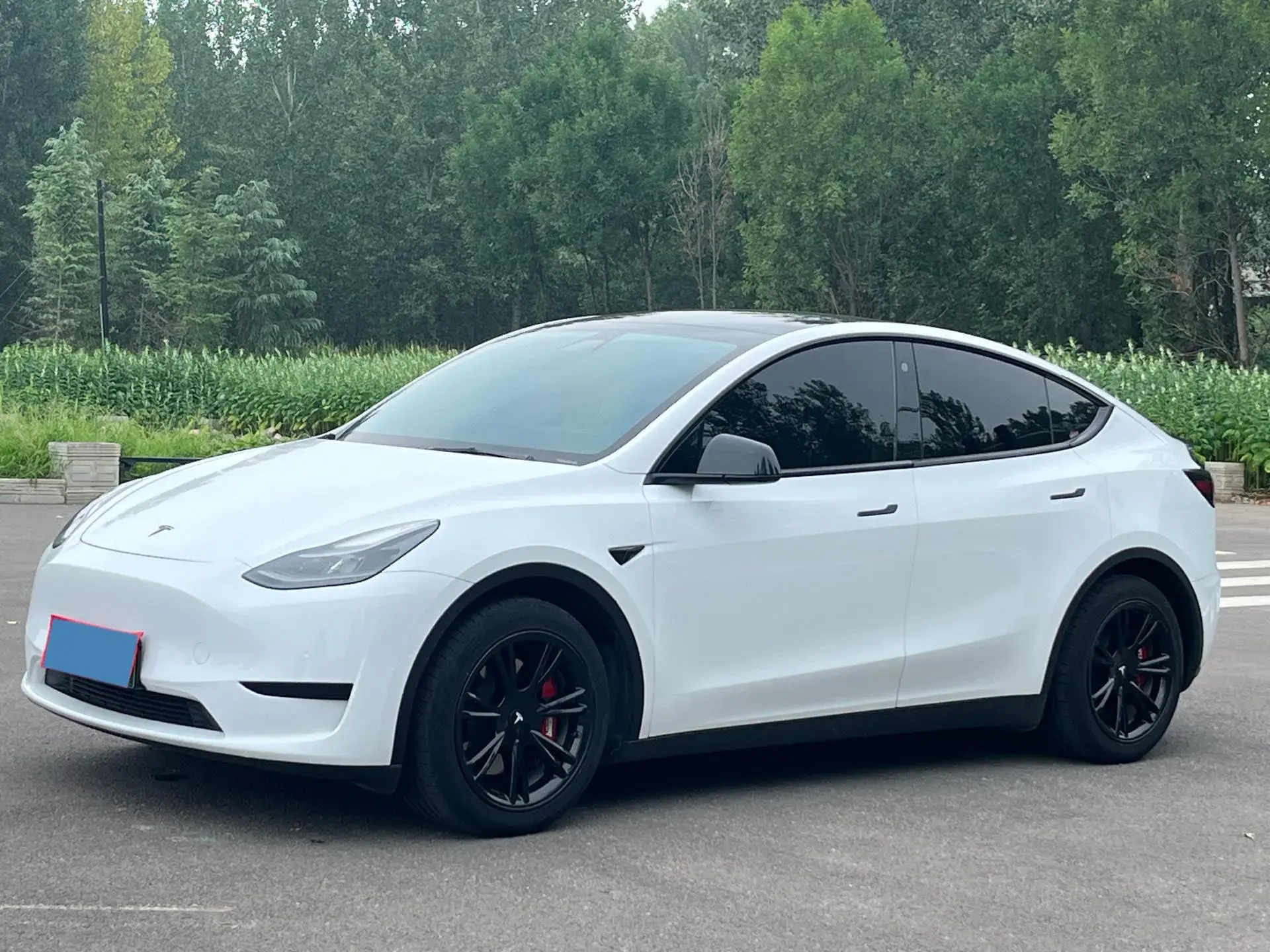 2022 TESLA MODEL view 1