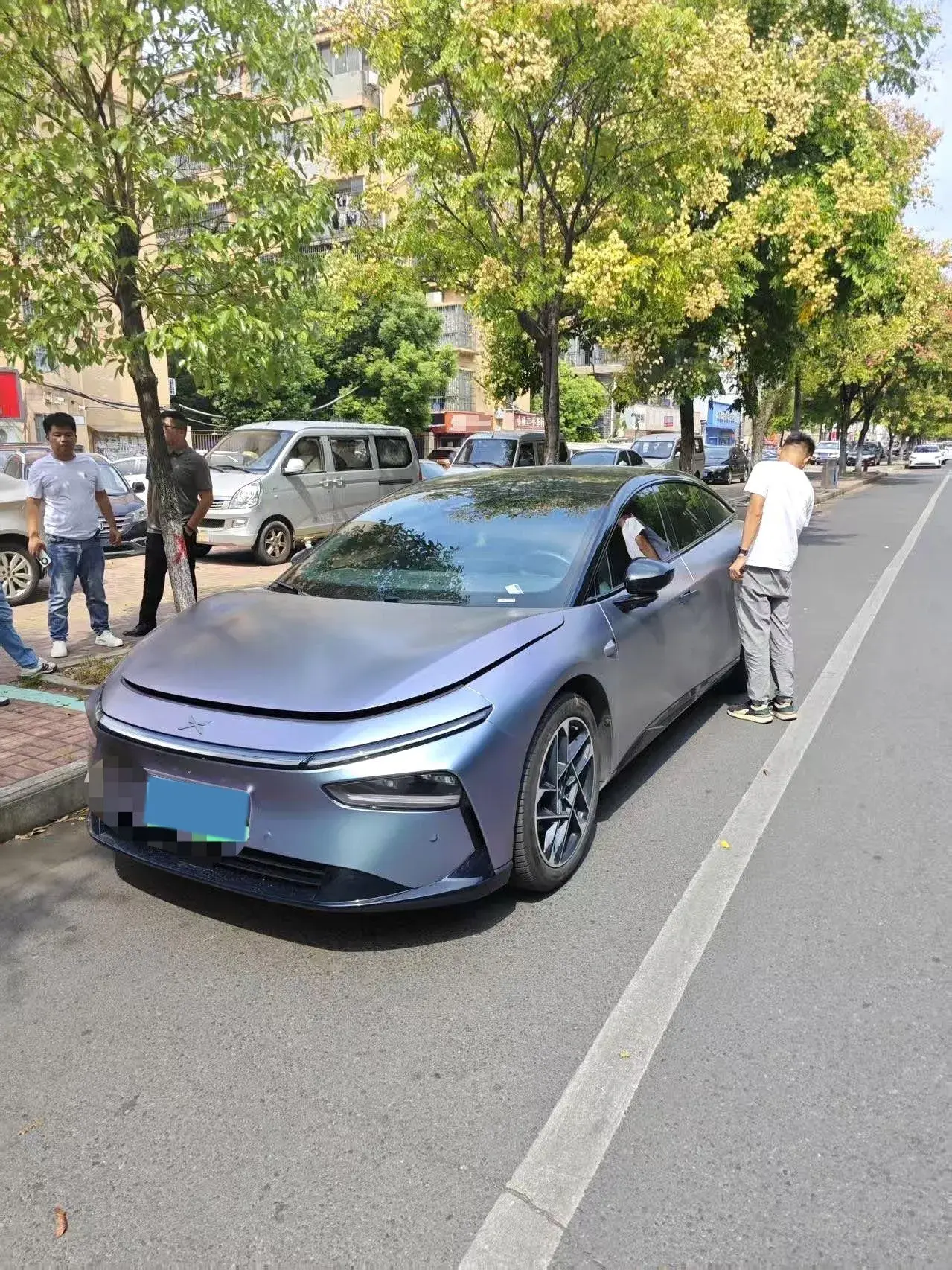 2024 XPENG P7+ view 1