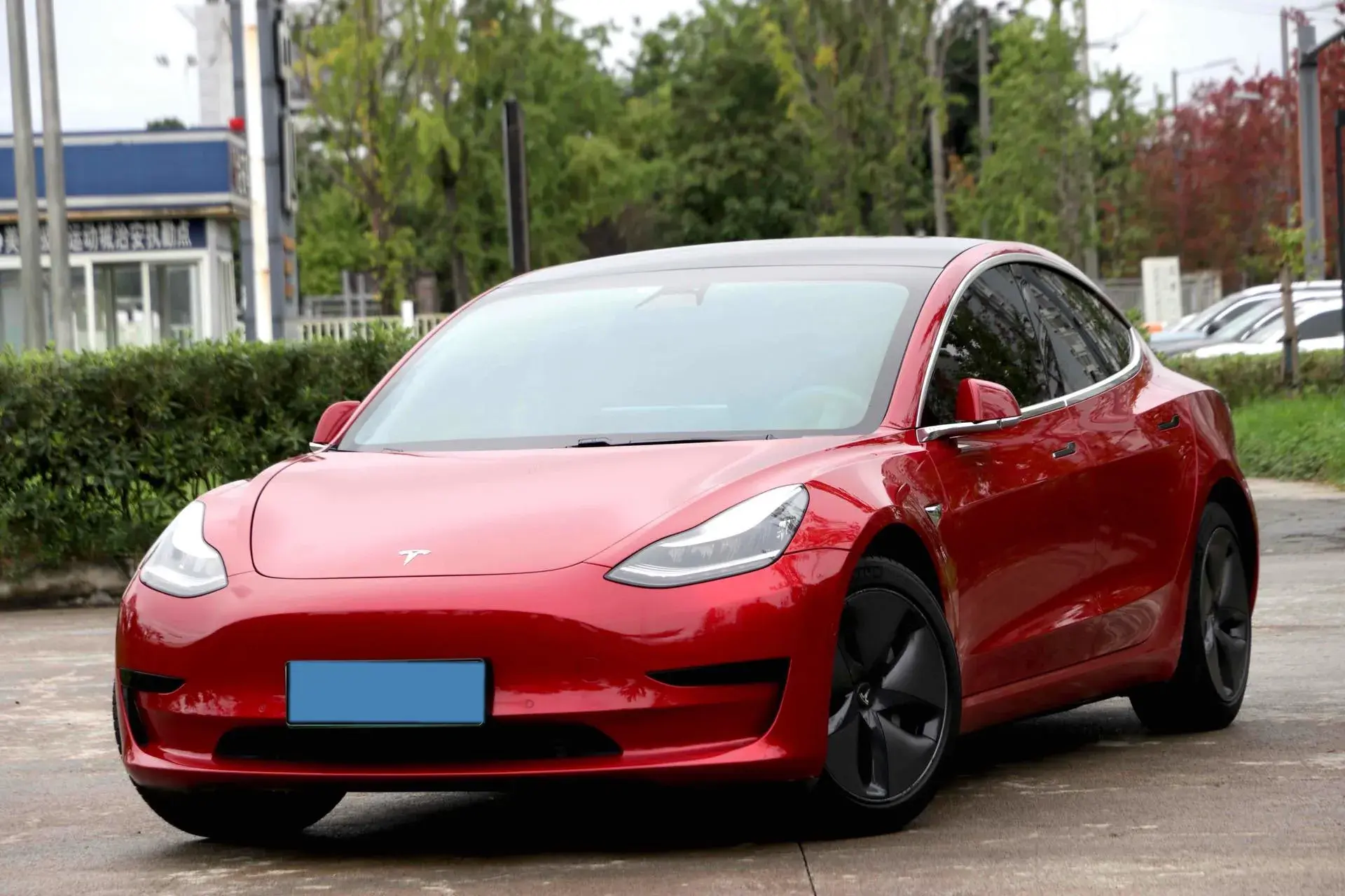 2020 TESLA MODEL view 1