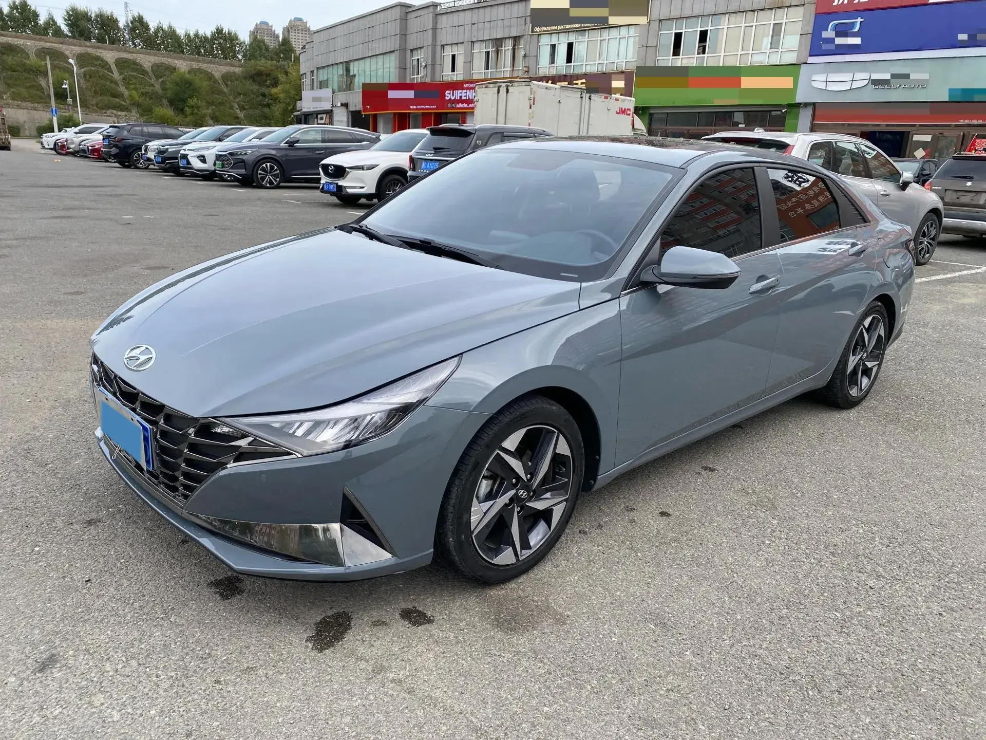 2021 HYUNDAI ELANTRA view 1