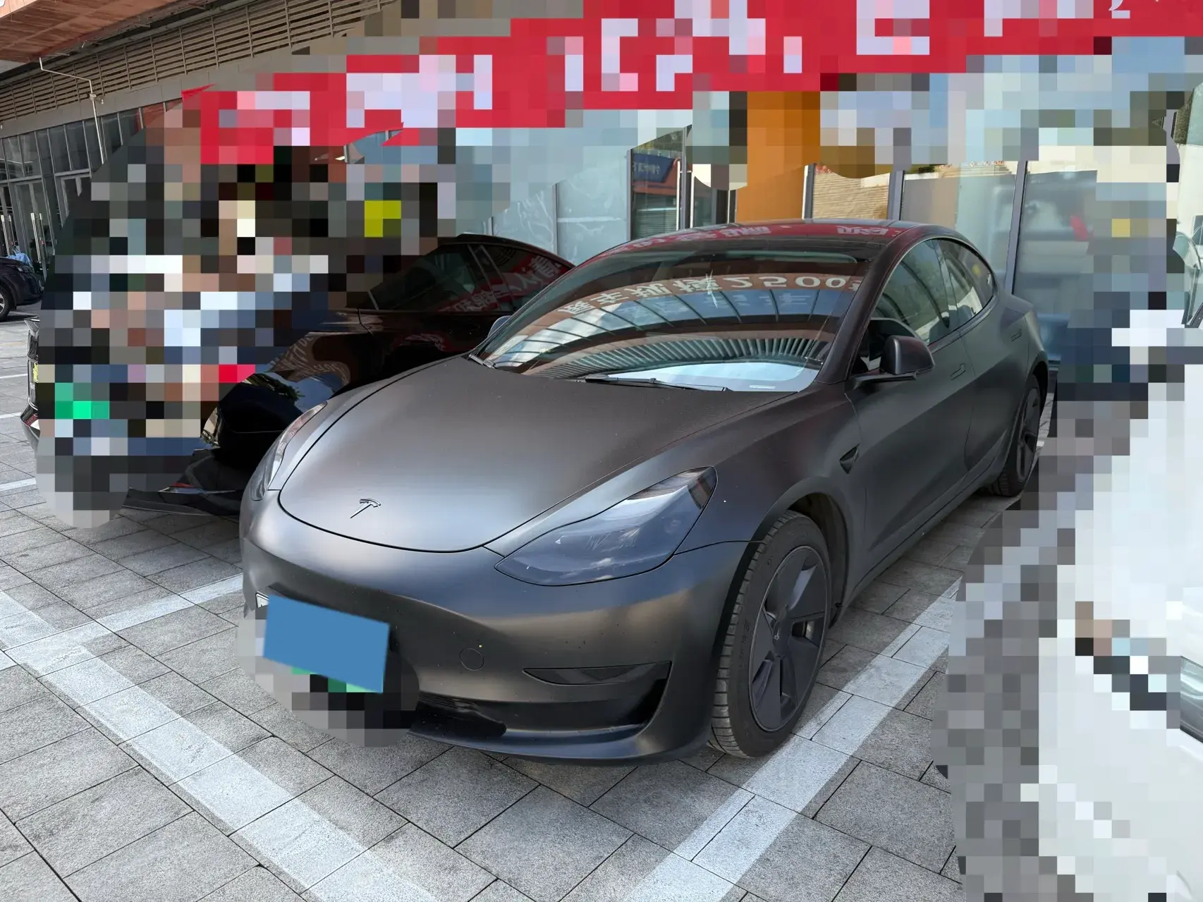 2022 TESLA MODEL view 1
