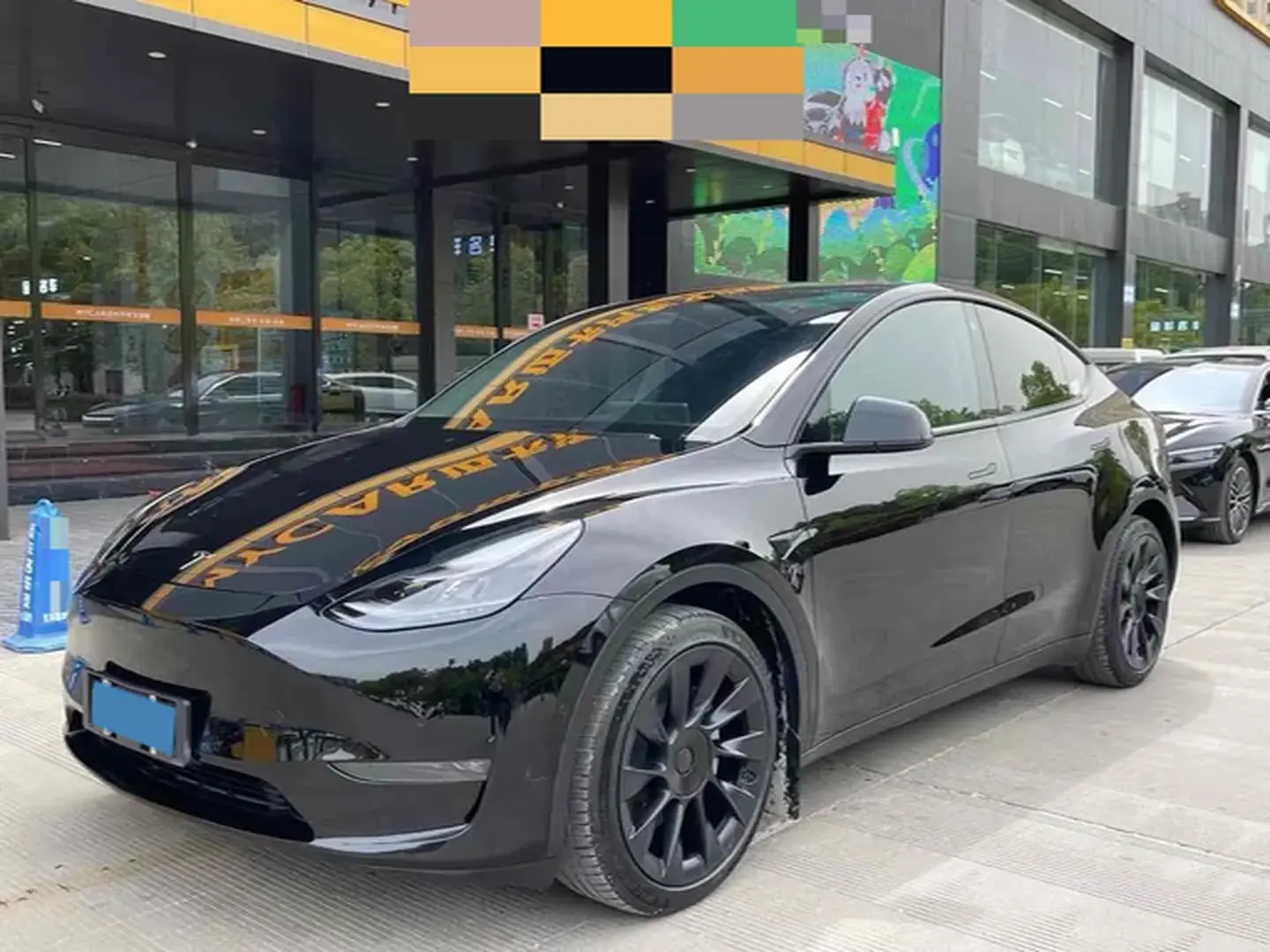 2021 TESLA MODEL view 1
