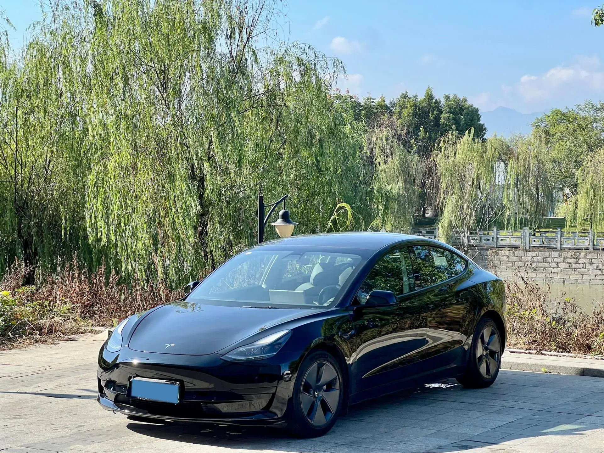 2021 TESLA MODEL view 1