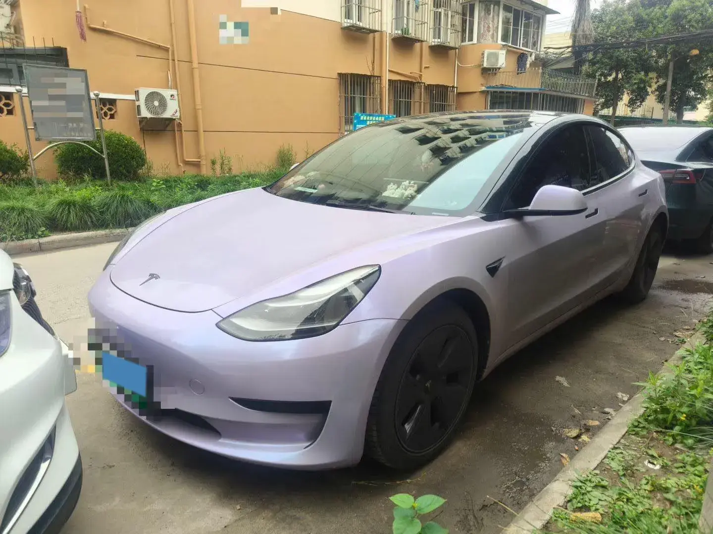 2021 TESLA MODEL view 1