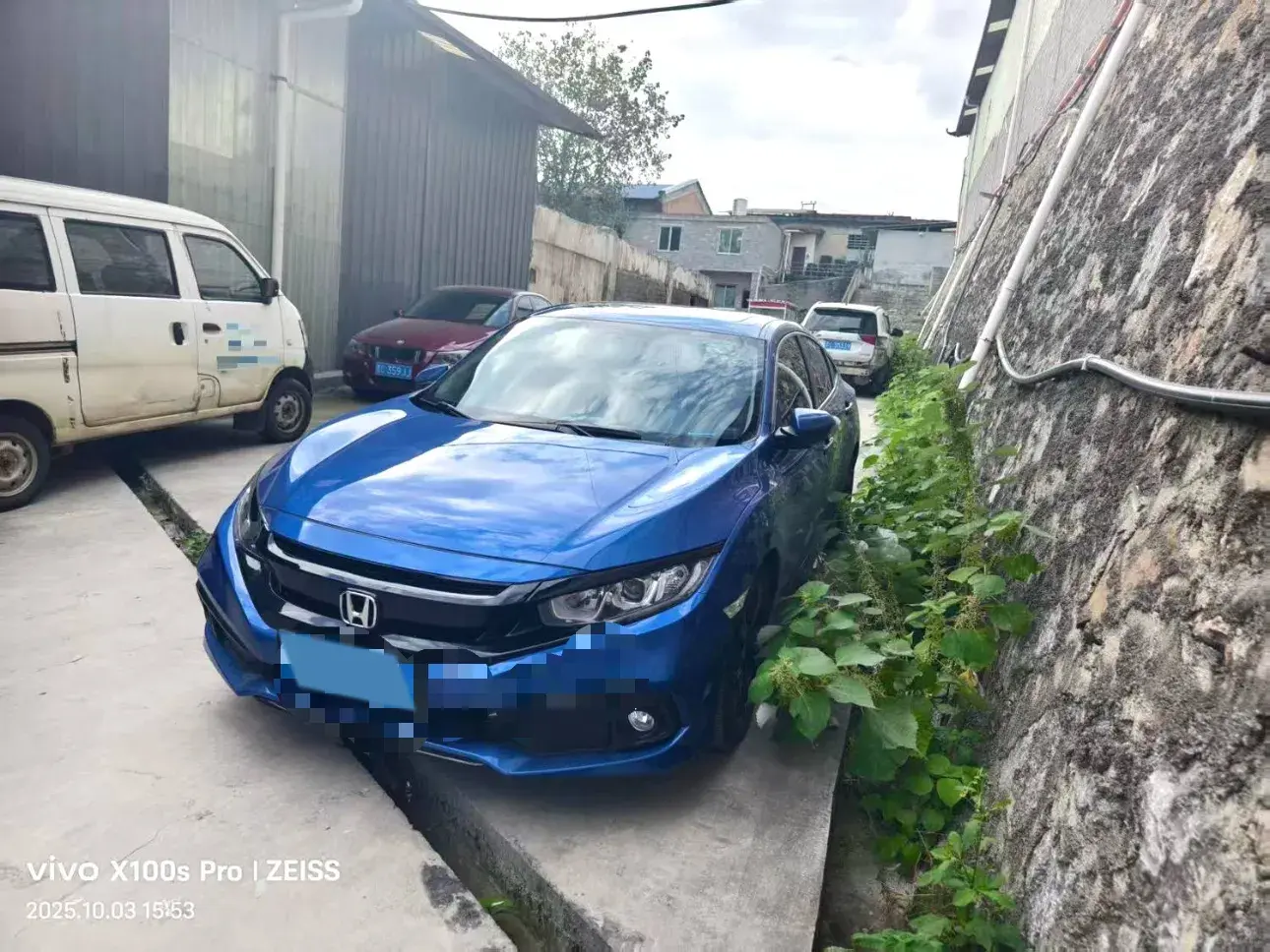 2019 HONDA CIVIC view 1