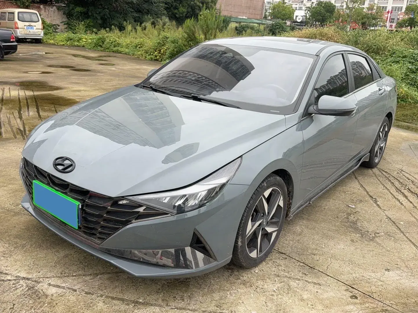 2021 HYUNDAI ELANTRA view 1