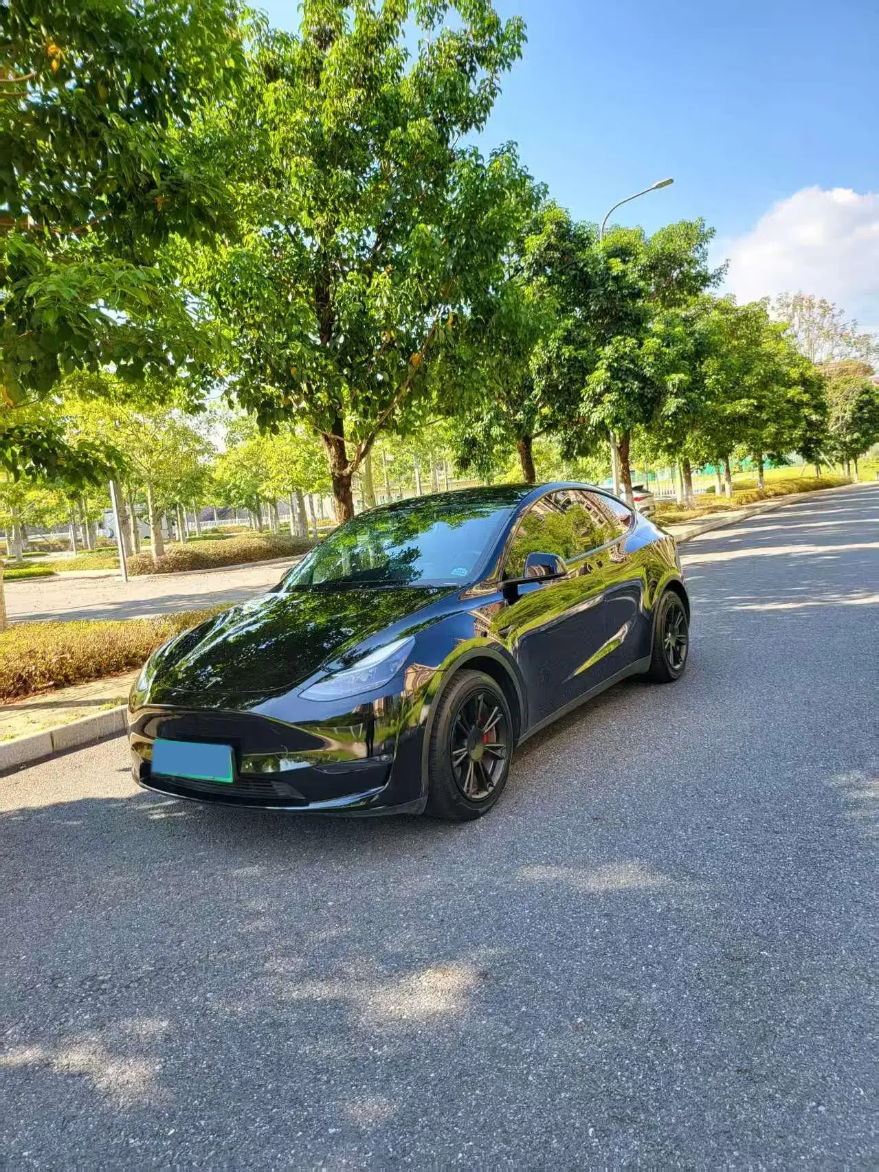 2021 TESLA MODEL view 1