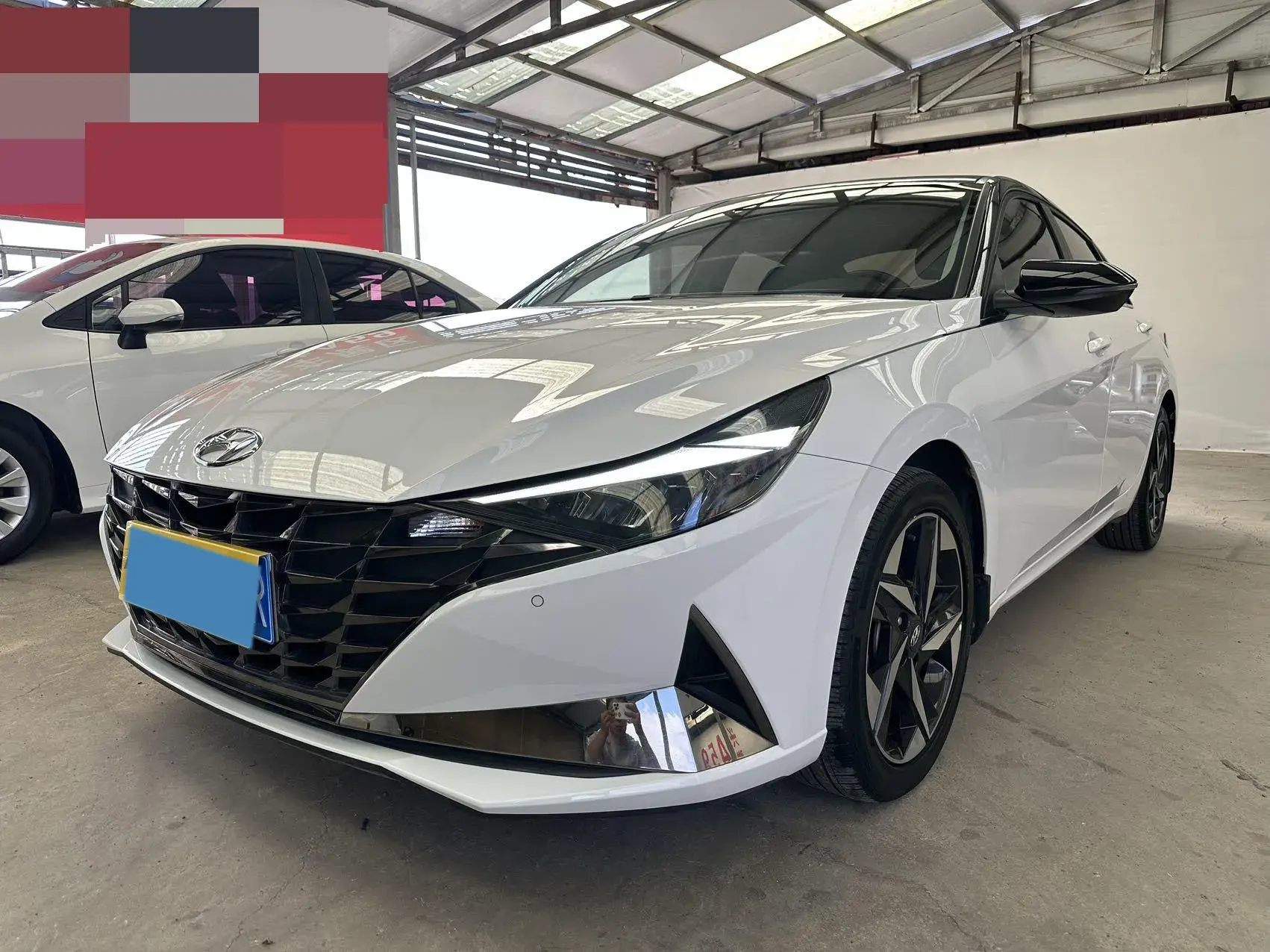 2021 HYUNDAI ELANTRA view 1