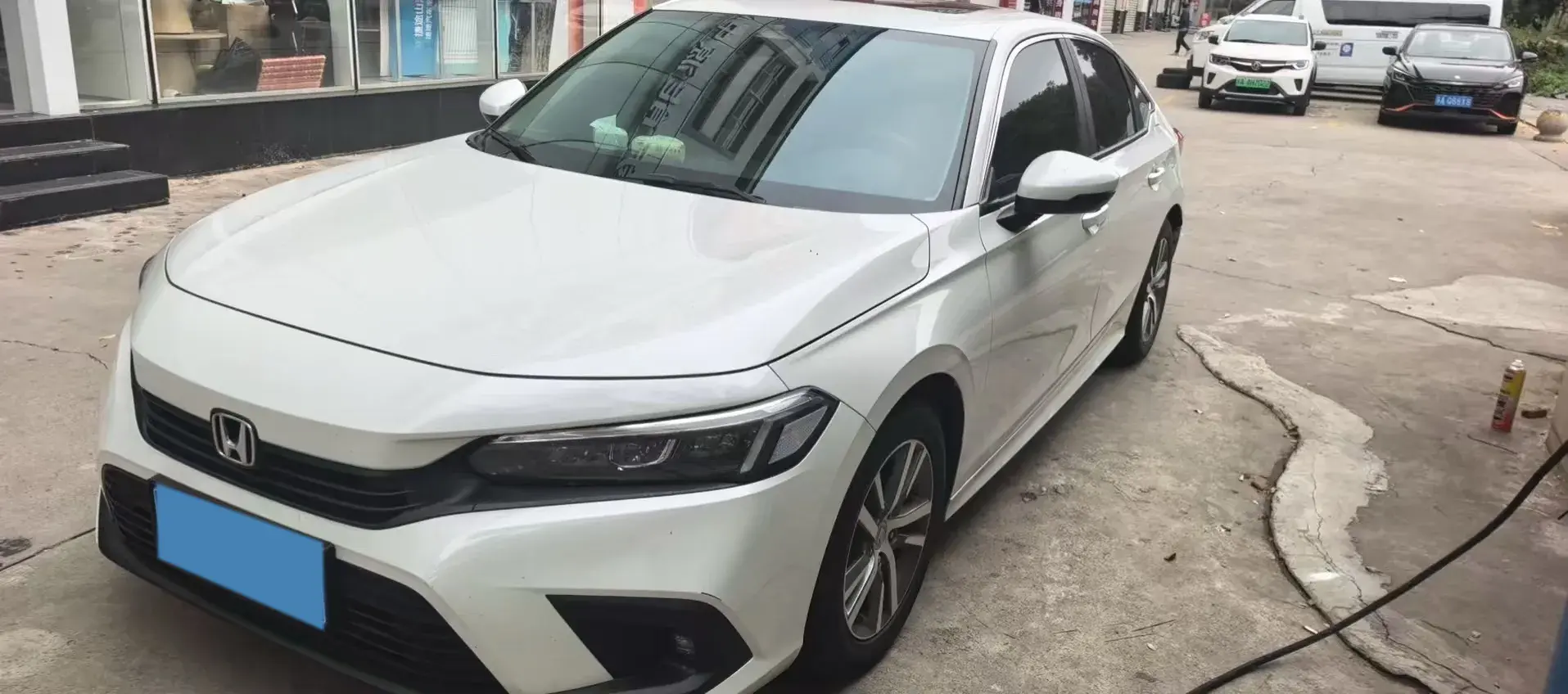 2022 HONDA CIVIC view 1