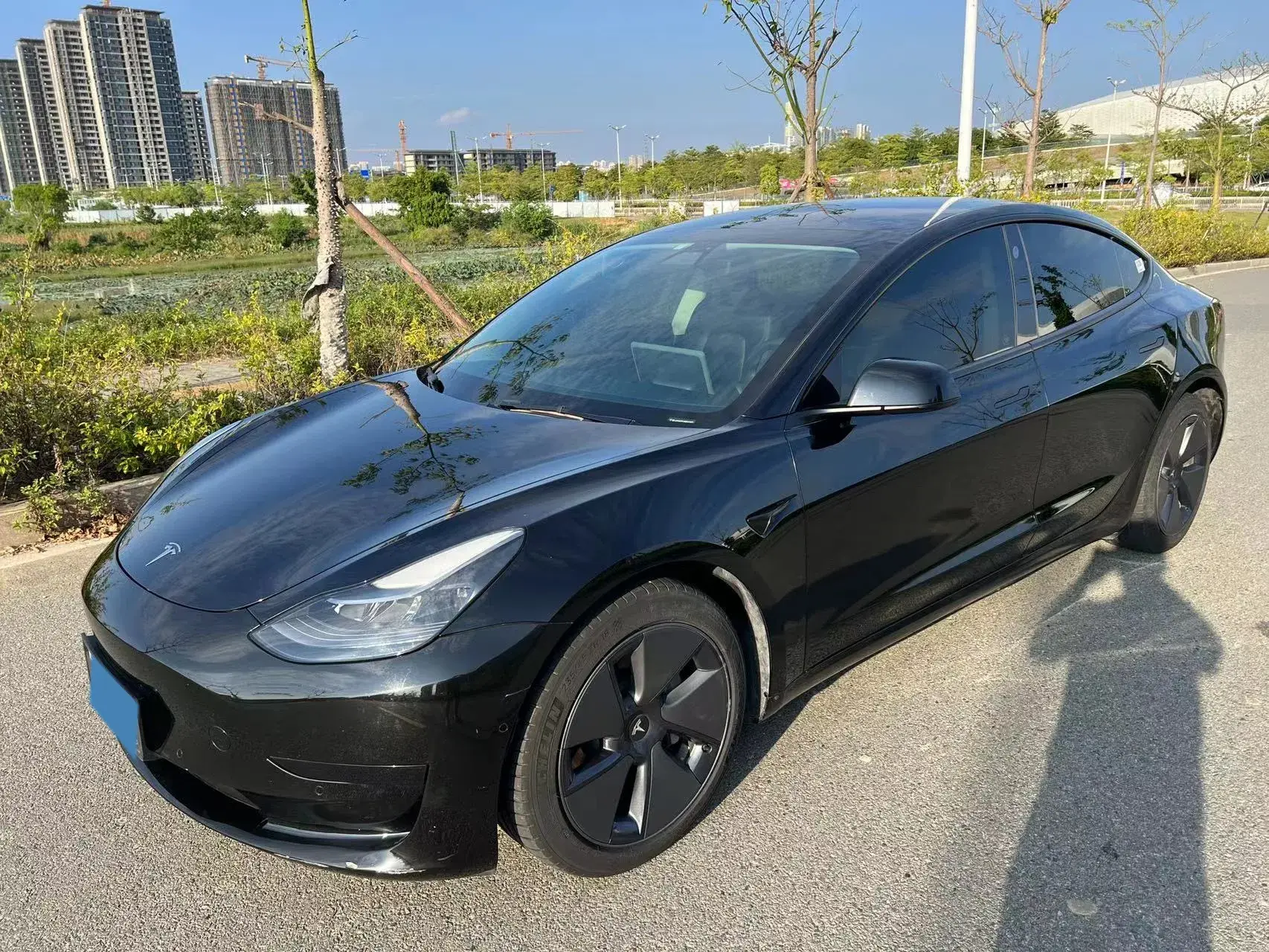 2021 TESLA MODEL view 1