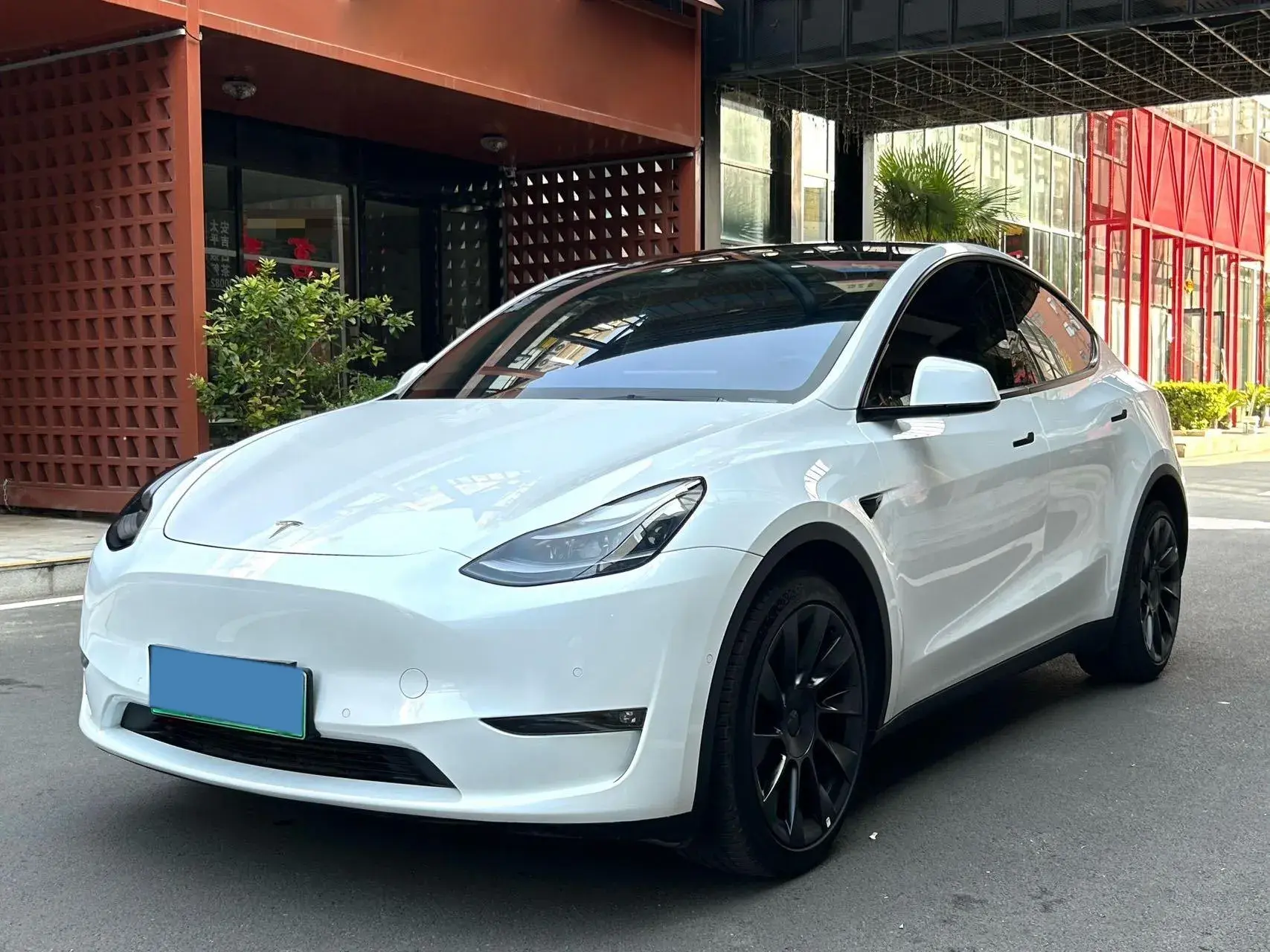 2021 TESLA MODEL view 1