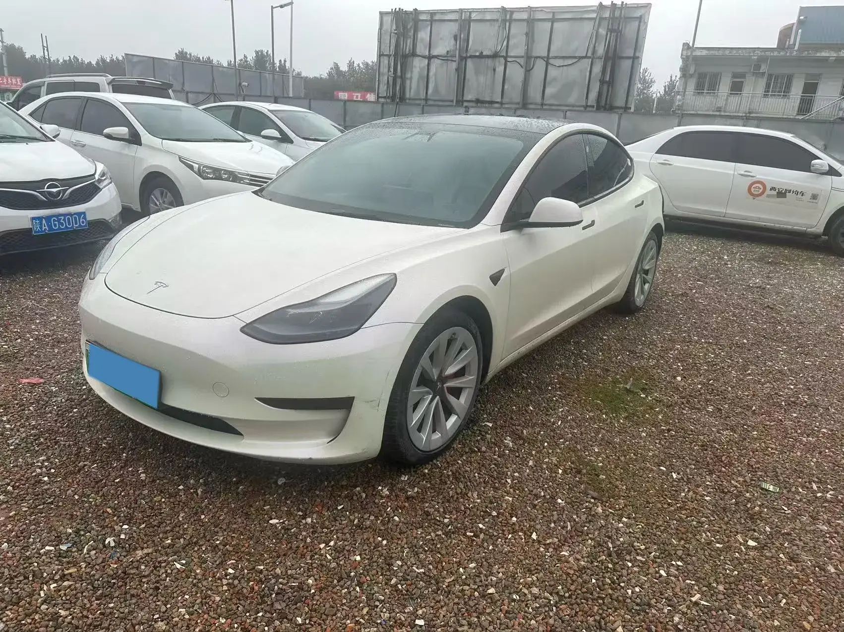 2021 TESLA MODEL view 1