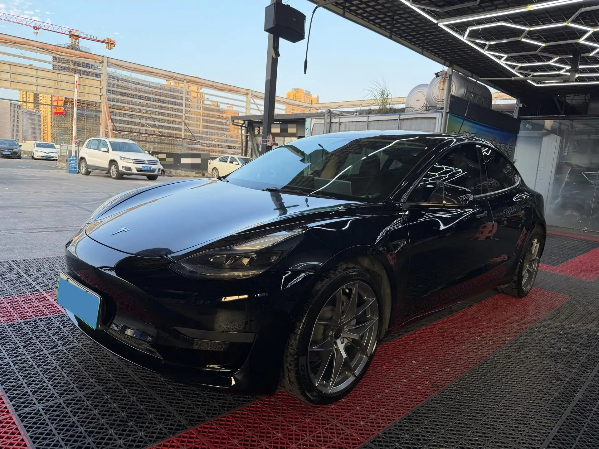 2022 TESLA MODEL view 1