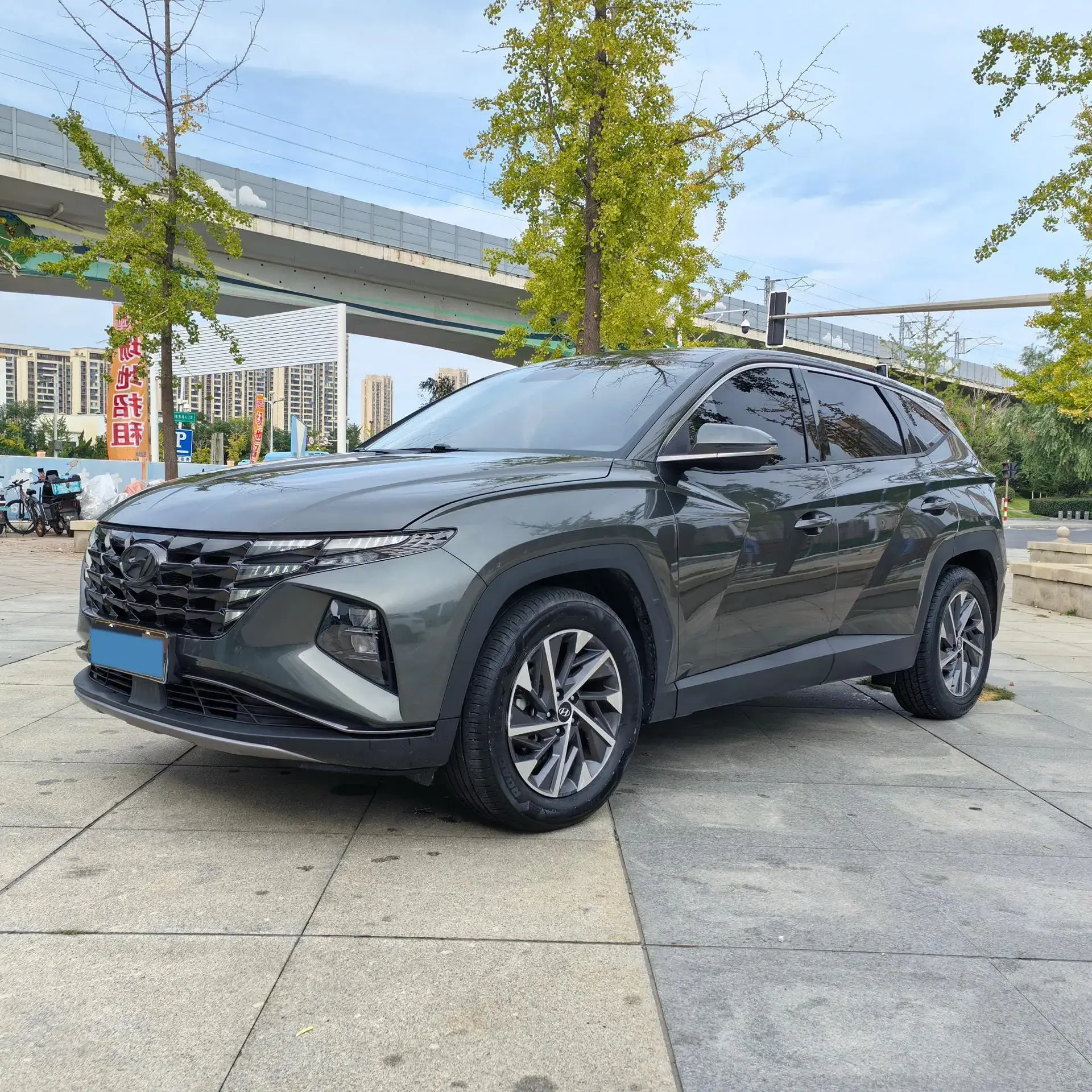 2021 HYUNDAI TUCSON view 1